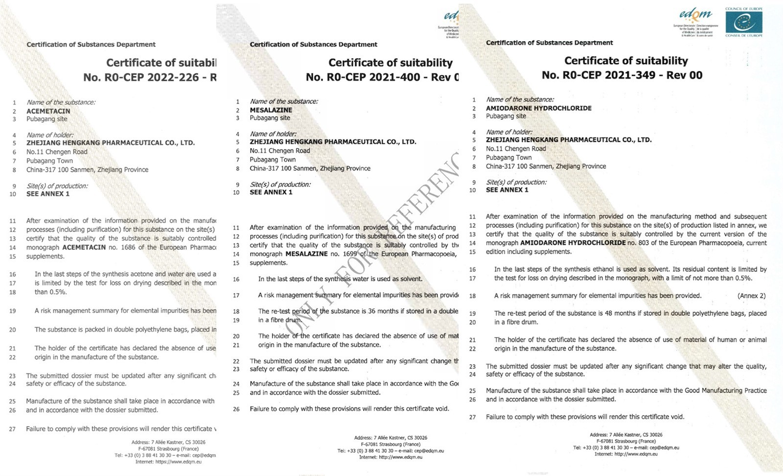 CEP Certificates 2